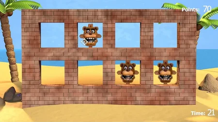 Tyke and Sons Lumber Co. - Nighttime survival gameplay scene